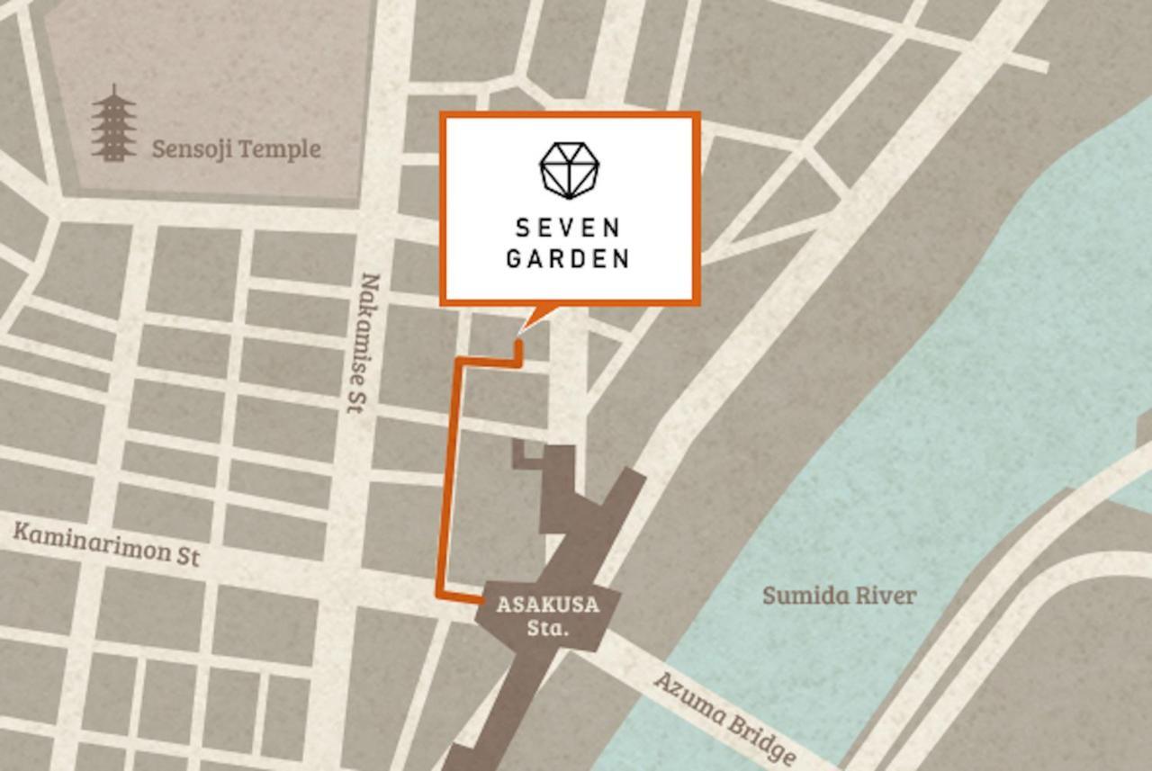 Hotel Seven Garden Tokyo Tóquio Exterior foto